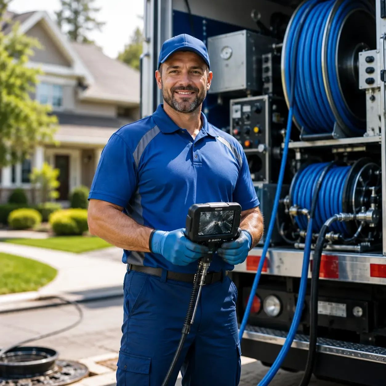 Local outdoor drain cleaning specialists in Pekin, IL